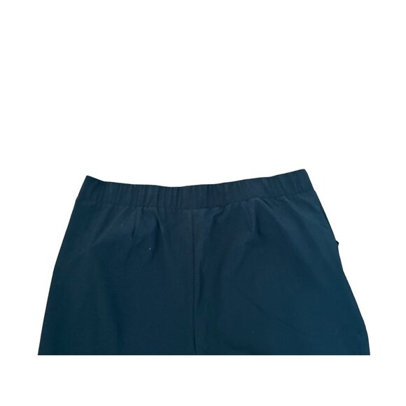 J. Jill Fit Black Cropped Pants Wide Leg with Snap Buttons Size XLarge - Picture 9 of 11